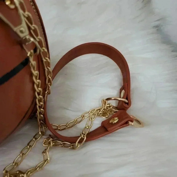 Nwt! MINI BASKETBALL BALL NOVELTY BAG - Picture 8 of 9